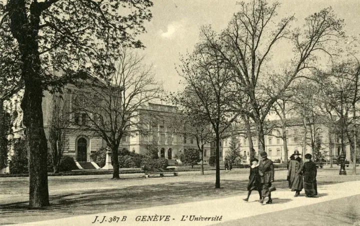 Vue de l'Université de Genève